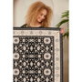 Conceptum Alfombra Woosonıl006 160 x 230 cm Crema, Camel, Gris y Negro